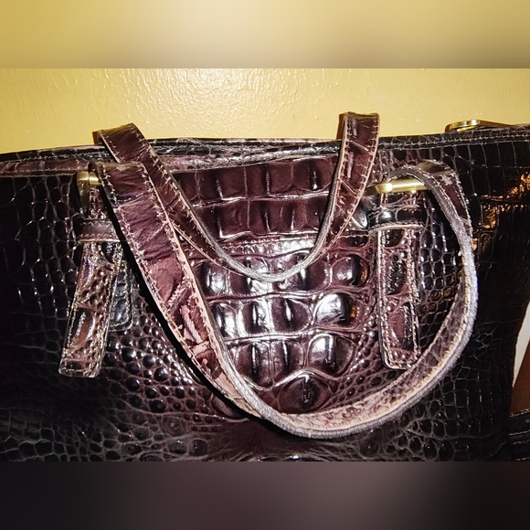 Brahmin Cocoa Tasseled Asher Tote - Picture 6 of 13